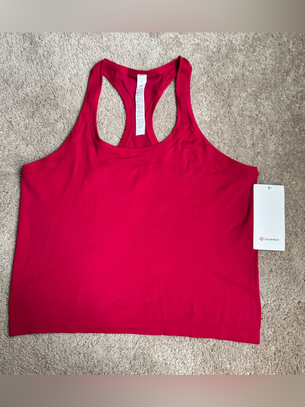 Lululemon Swiftly Tech Scoopneck Tank 2.0 Size 12